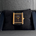 CRTR Tank Black & Gold Dial Old money aesthetic watche