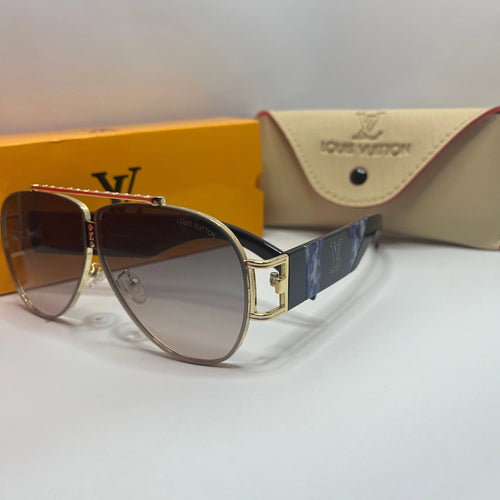 Blue Pilot Sunglasses
